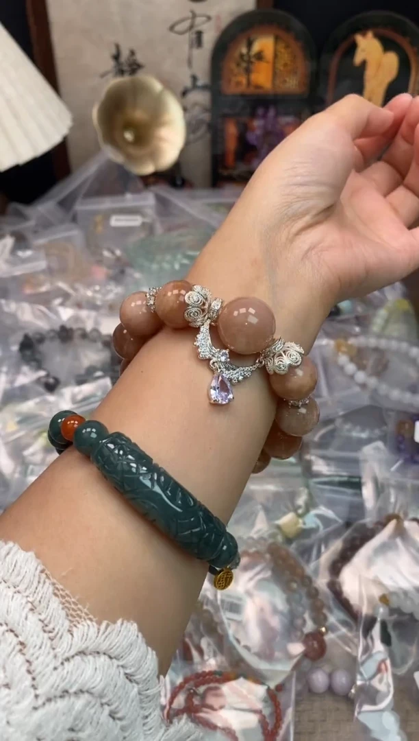 未镶嵌手链日光石249