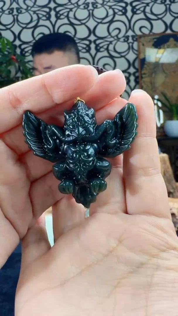 未镶嵌和田玉挂件鸟