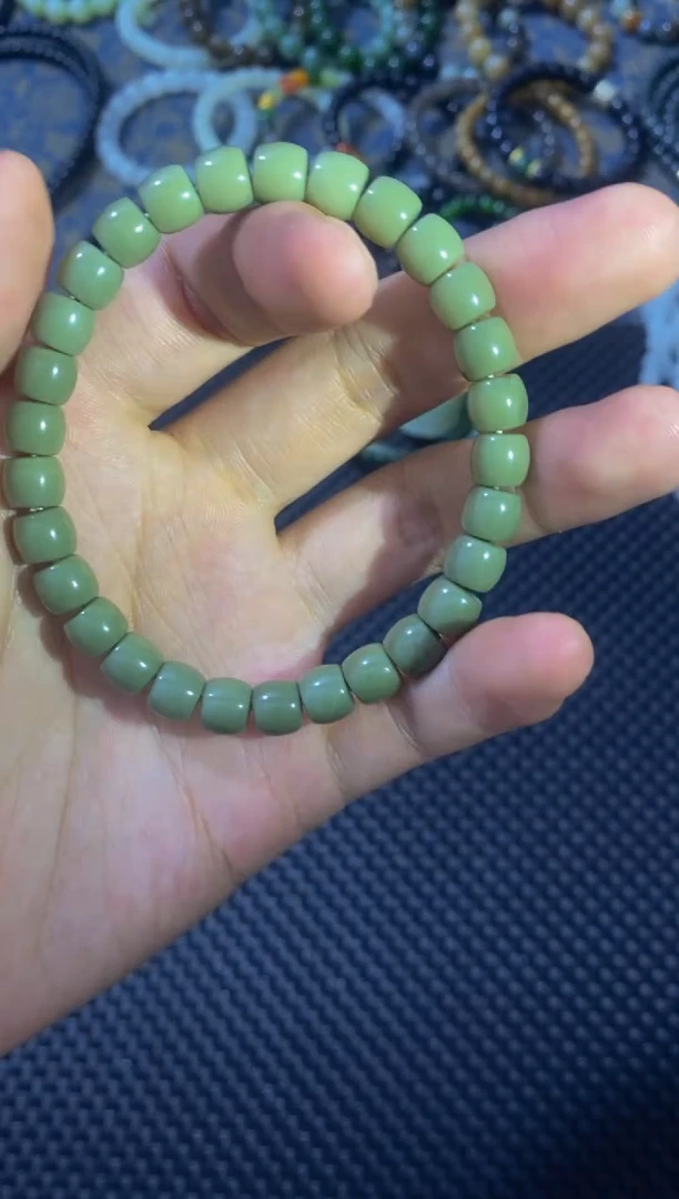 手链未镶嵌和田玉和田玉多样性，一对一发货00239