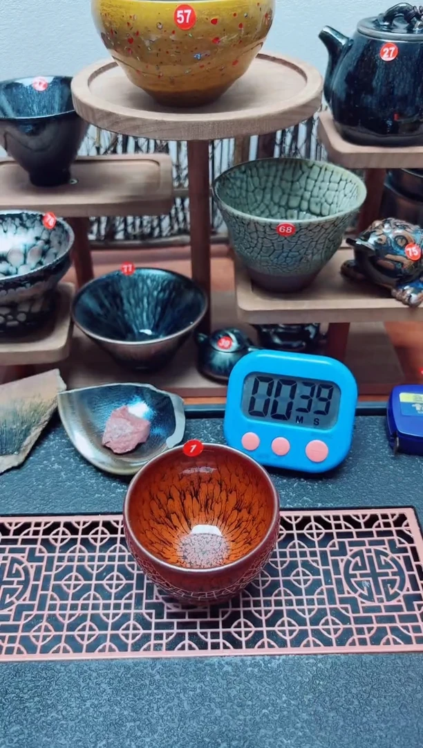 茶盏布****）1号建盏工匠茶器