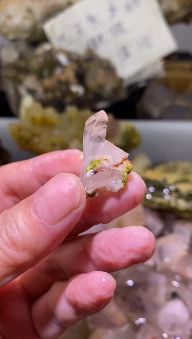 未镶嵌珠宝半成品水晶71号四川美姑超七花园水晶