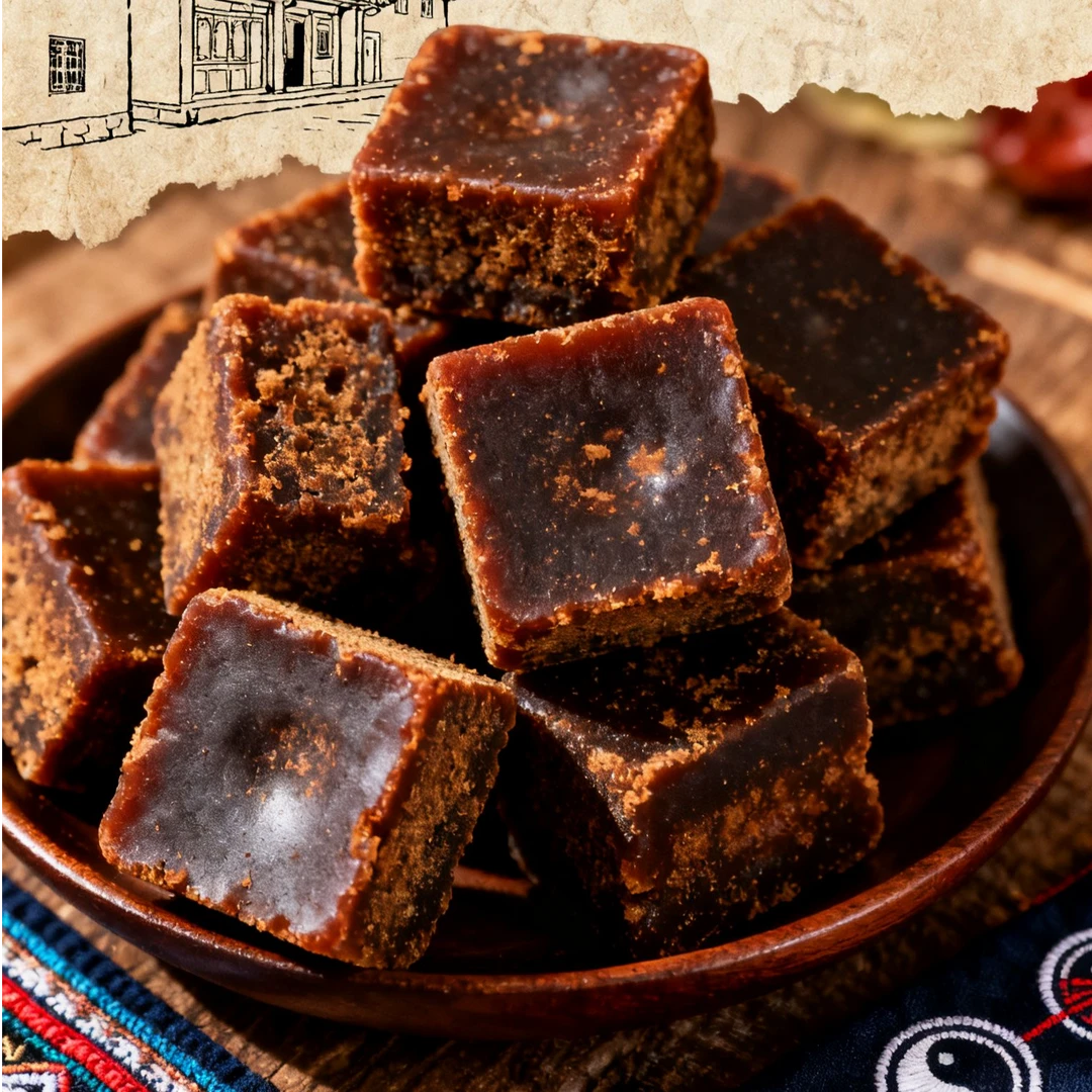 【8·99发100块】一斤装云南红糖块甘蔗红糖散装传统袋装方块