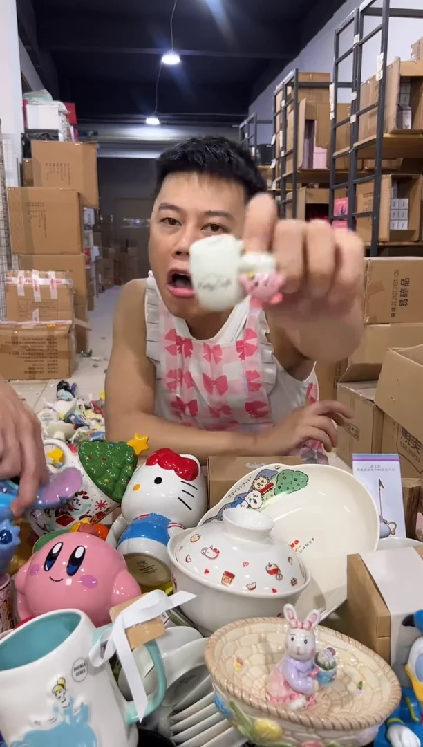 瓷片星之卡比牙刷架