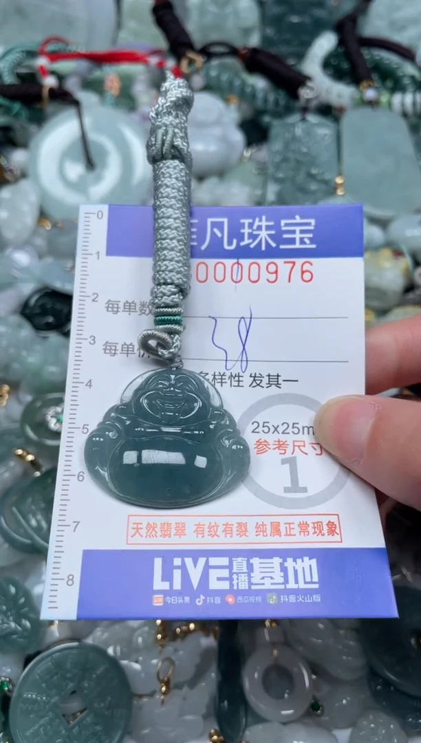 【闪购商品】翡翠颈饰未镶嵌00..0976