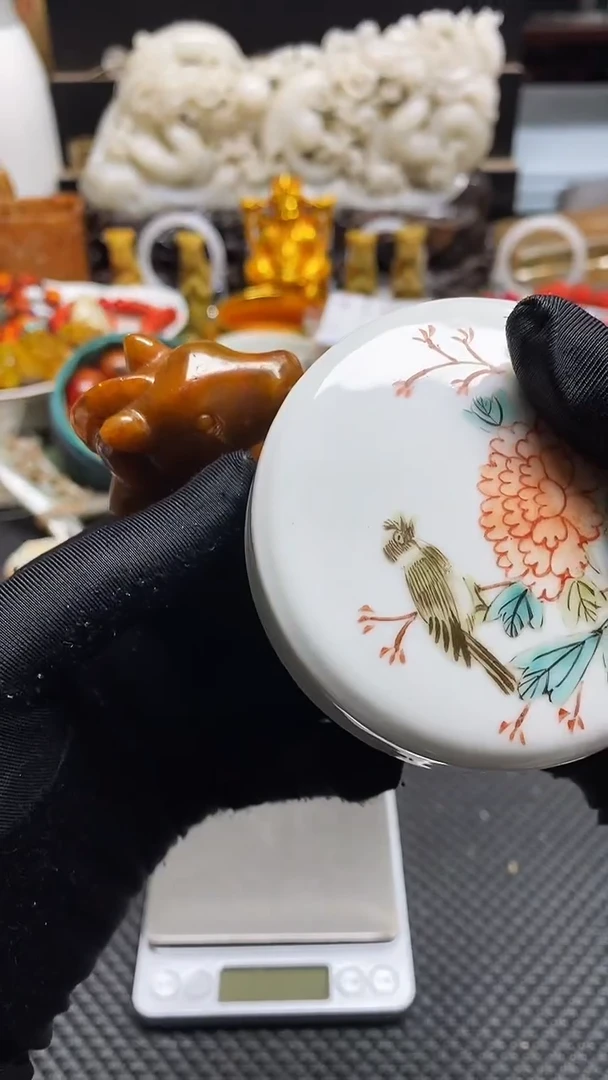 【闪购商品】瓷片瓷片瓷器 摆件1个