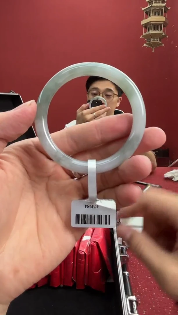 翡翠手镯未镶嵌38手镯