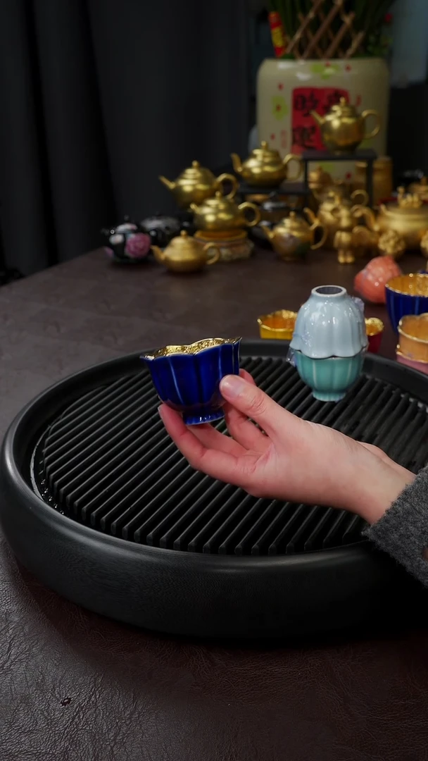 【闪购商品】杯【宜景窑蓝宝王子】洛神樱花
