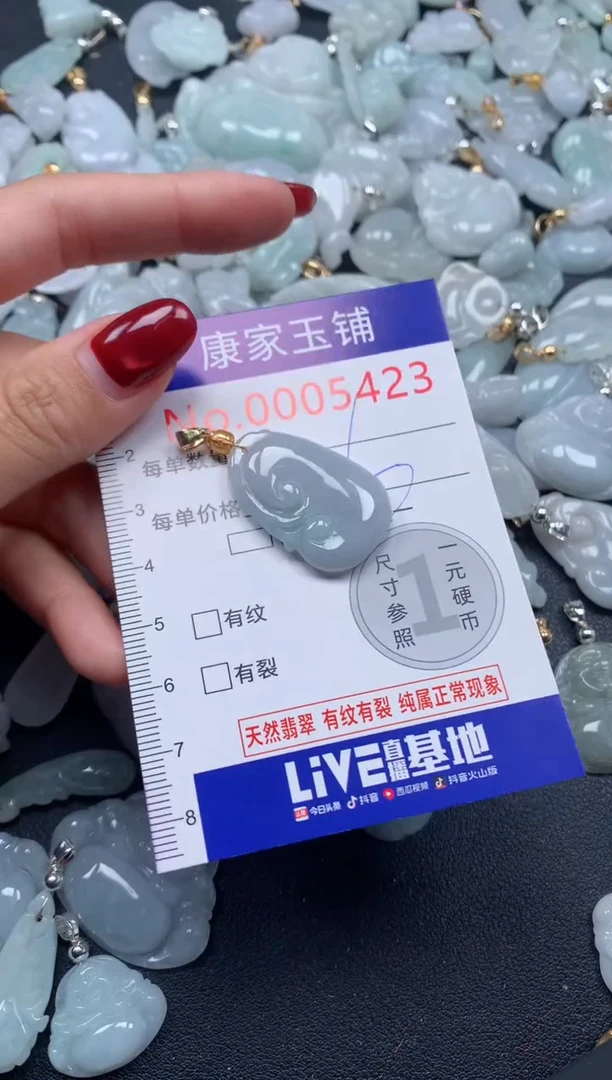 颈饰未镶嵌翡翠5423