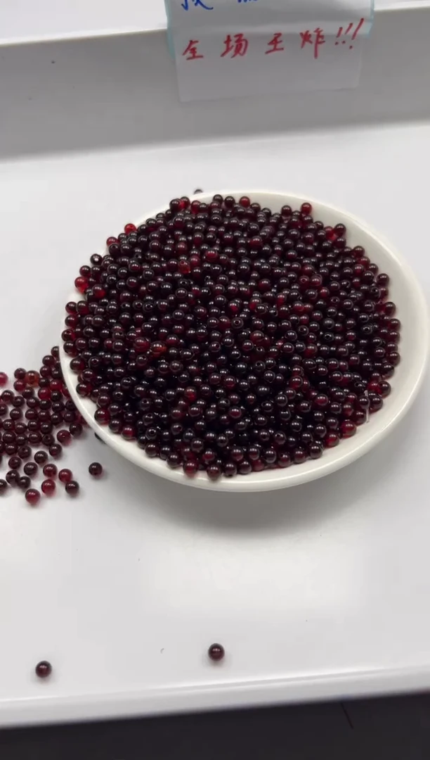 未镶嵌颈饰蜜蜡w866血*珀蜜蜡4mm*100颗