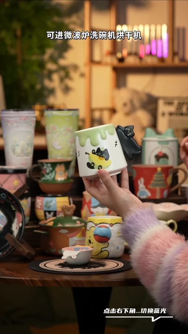 瓷片A037景德镇原创手工陶瓷