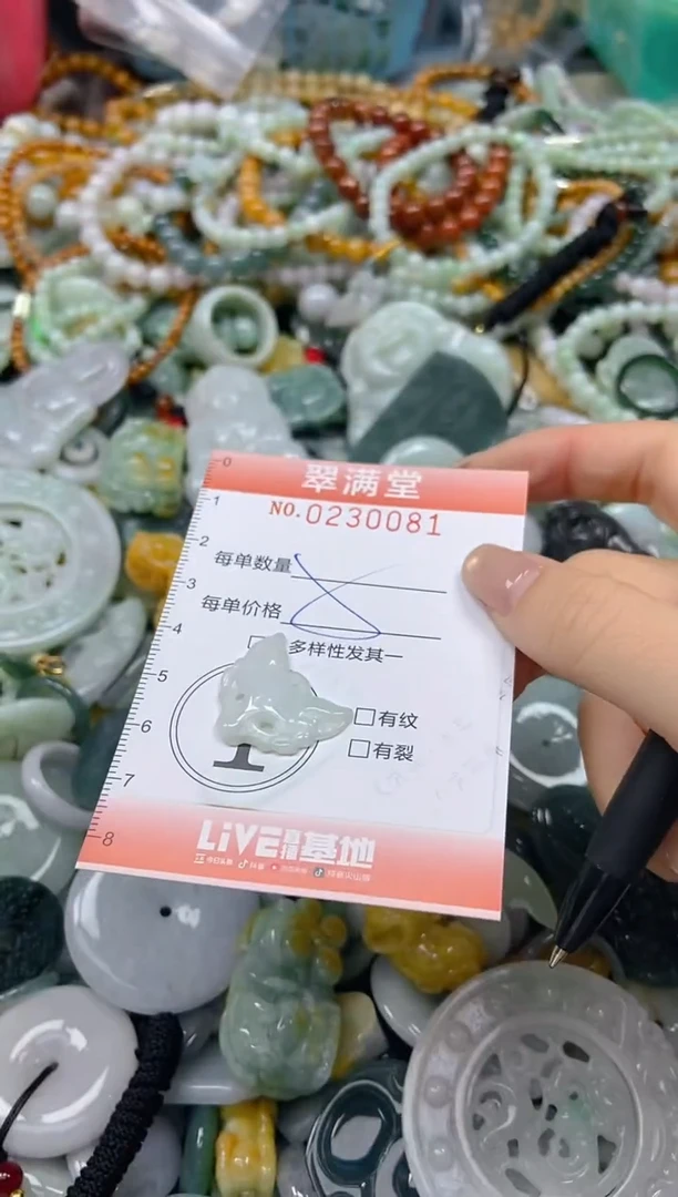 颈饰未镶嵌翡翠闪购0230081