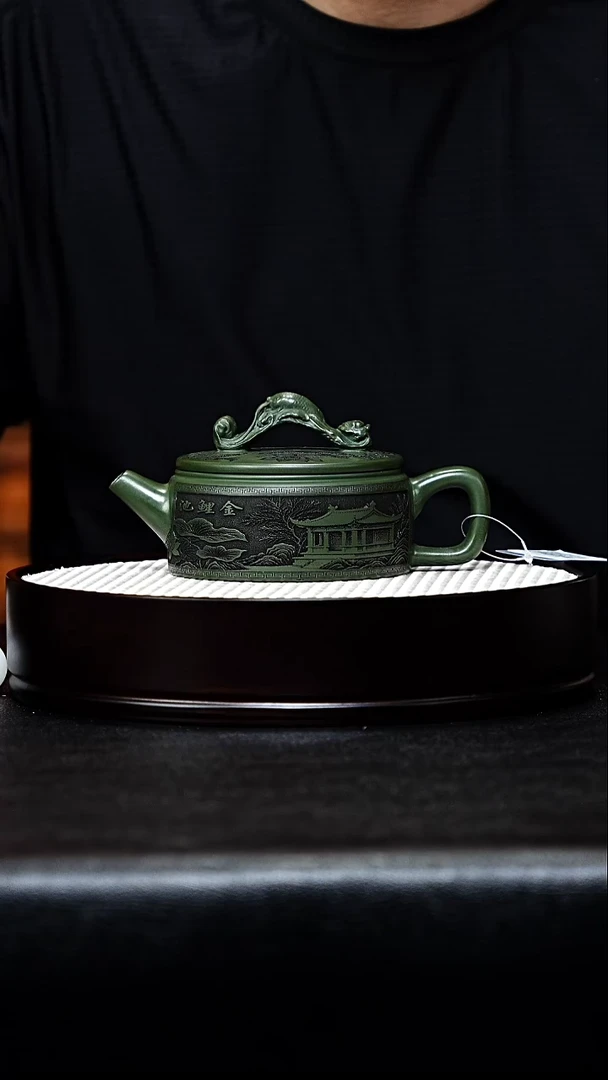 茶壶紫砂汉瓦手工紫砂壶