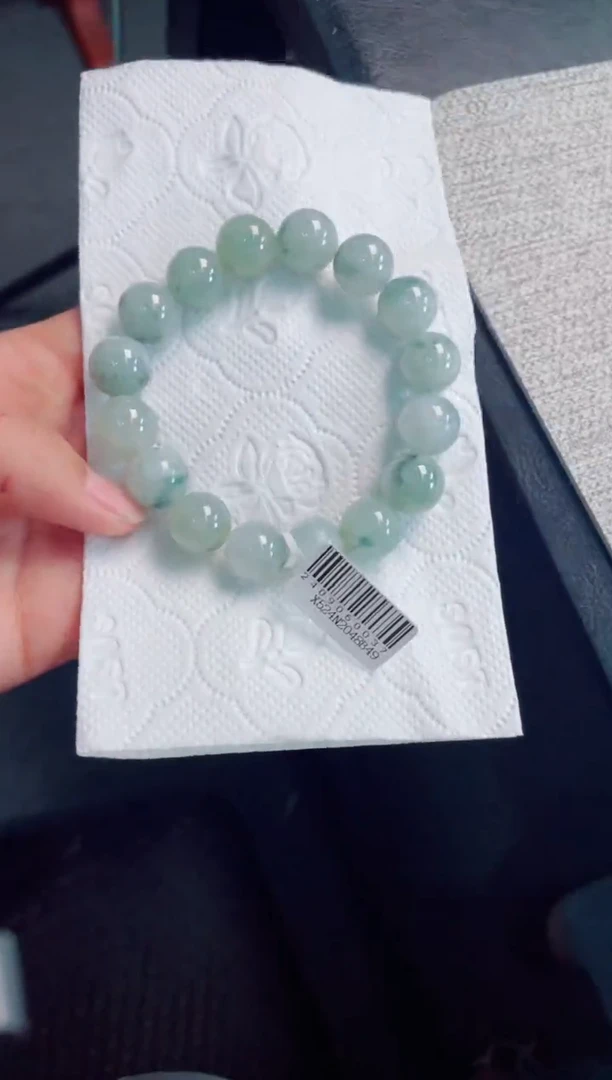 定制翡翠未镶嵌珠串多样性发货
