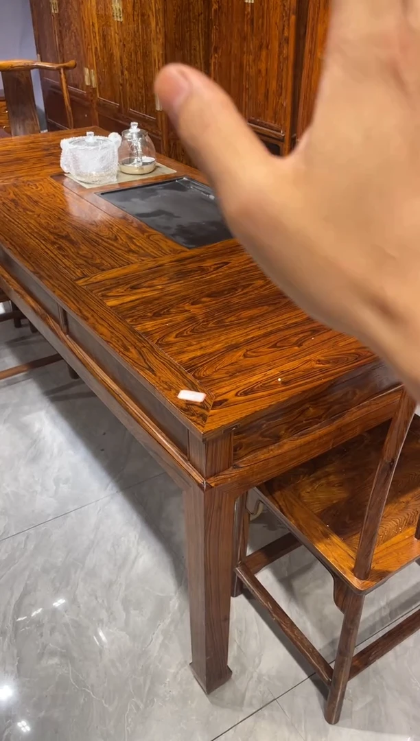 木茶桌6件套截图为准