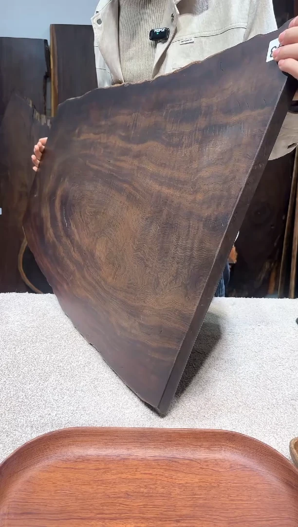 【闪购商品】风车木（黑檀木）尺寸91*55*2.4编号243
