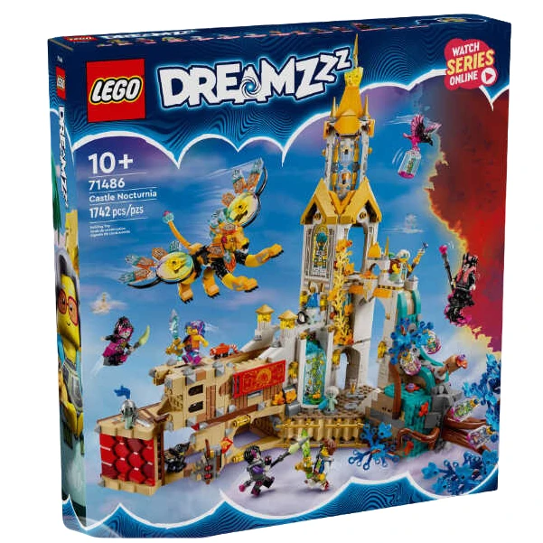 LEGO/乐高梦境城猎人系列71486诺克特尼亚城堡男女孩拼搭益智积木