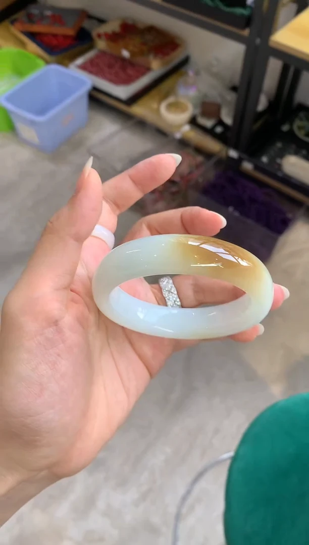 未镶嵌手镯和田玉S23|26800