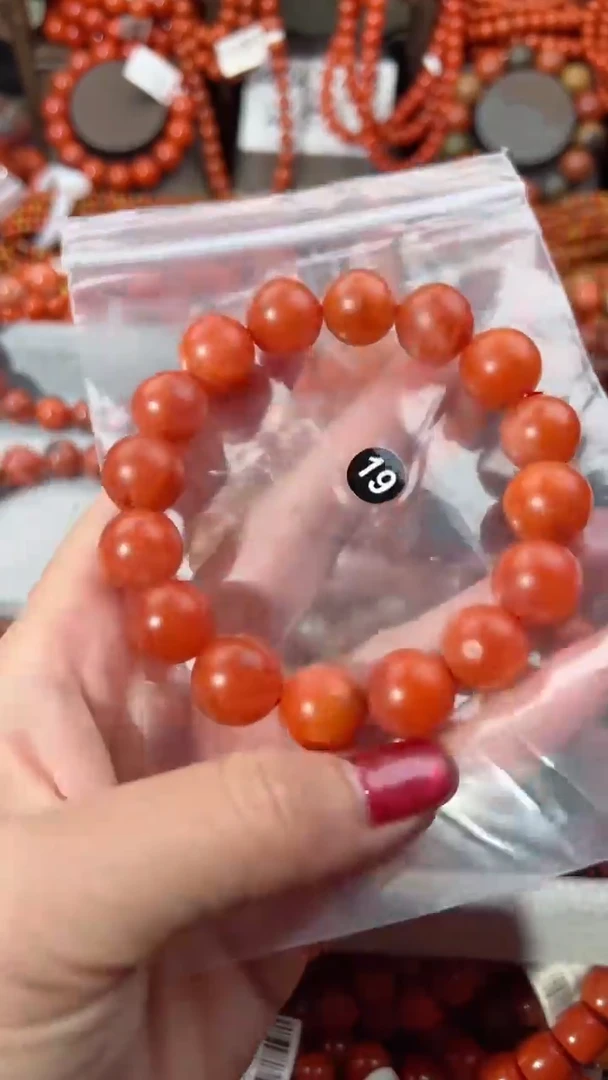 【闪购商品】南红玛瑙手串未镶嵌13+