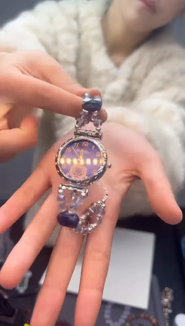 未镶嵌手链水晶手表