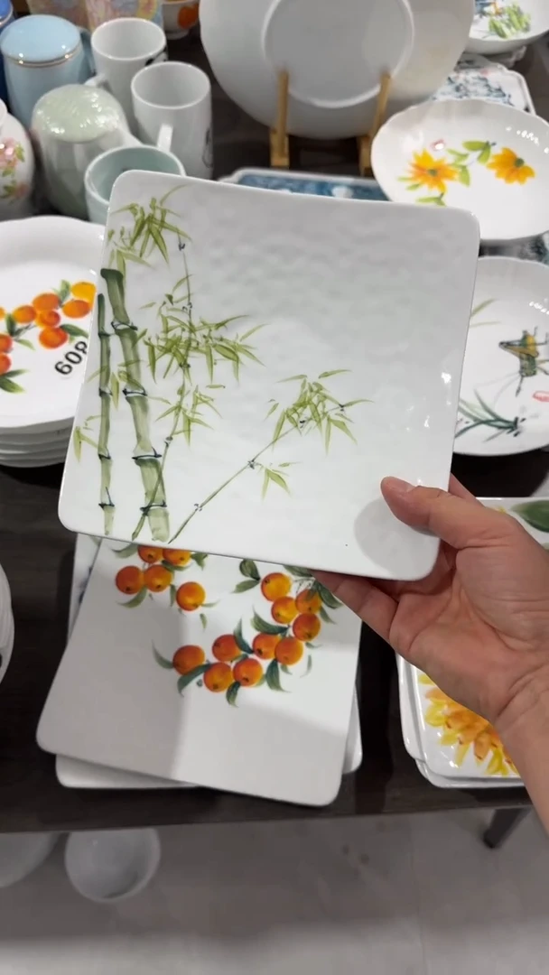 其他景德镇高温瓷（瓦片盘）