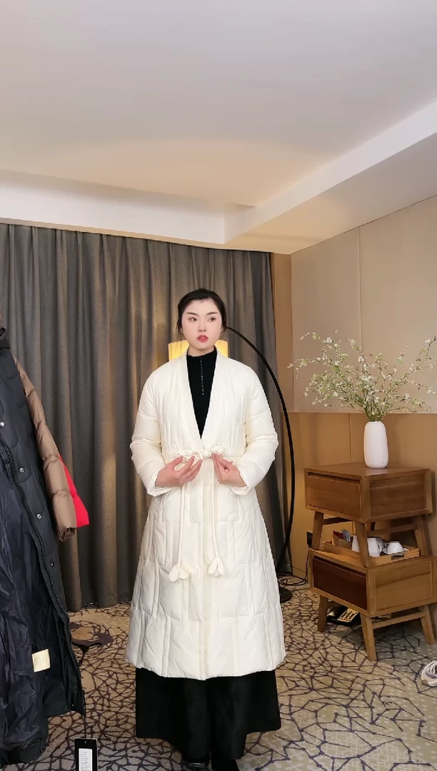 森比 新中式国风羽绒服