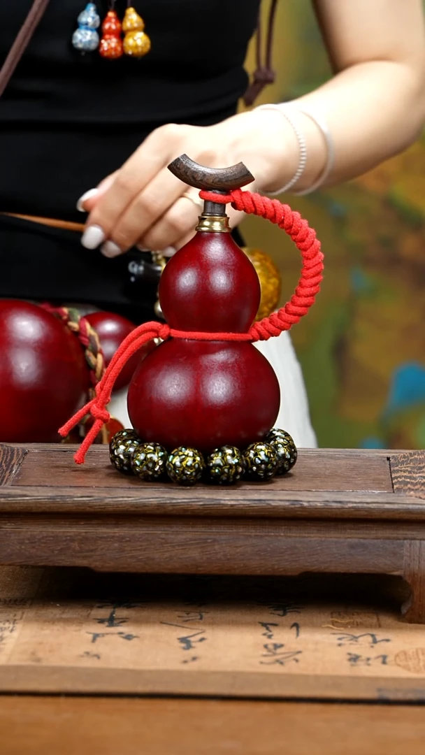 XL003大漆酒葫芦不包手串(开播福利）