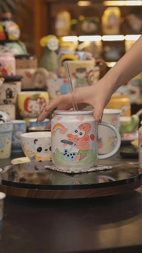 景德镇釉下彩绘设计师款式陶瓷