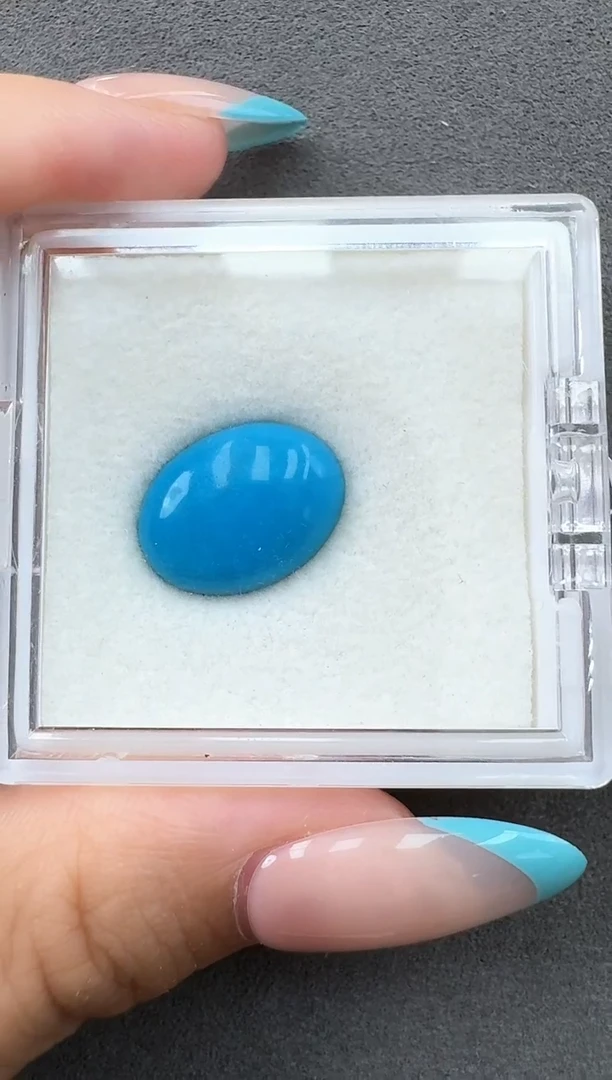 绿松石未镶嵌吊坠(不含链)秒拍号12约12×16m