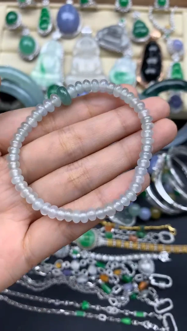 未镶嵌手链翡翠347-春日珠宝