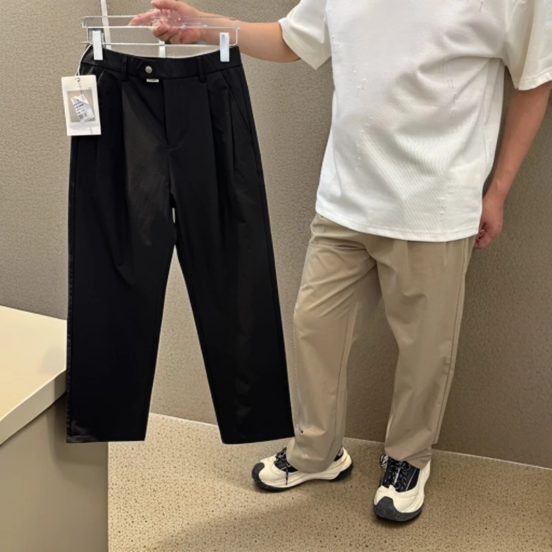男士常规款休闲阔腿裤