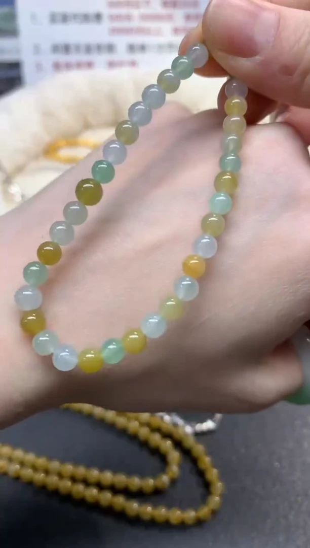 未镶嵌手串翡翠手串|600+30