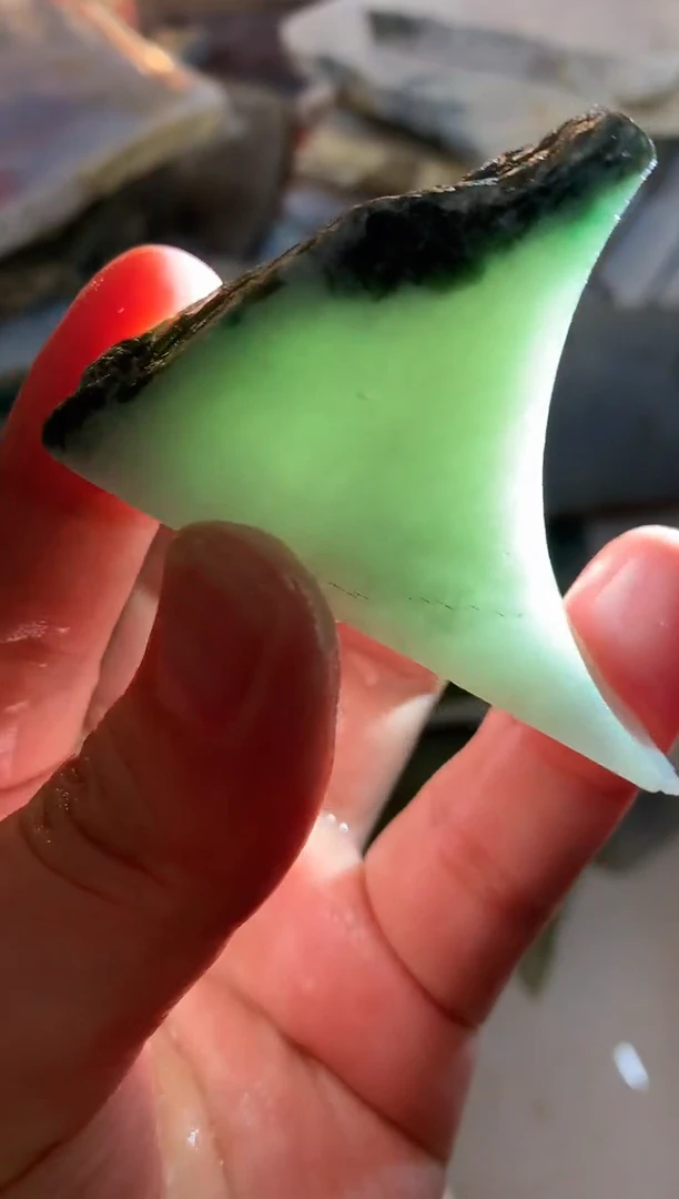 翡翠未镶嵌颈饰0韩0翡翠珠36