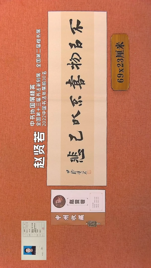 【闪购商品】书法48        赵贤若书法作品