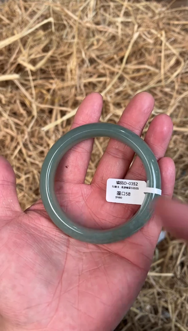 未镶嵌手镯石英质玉D-0352