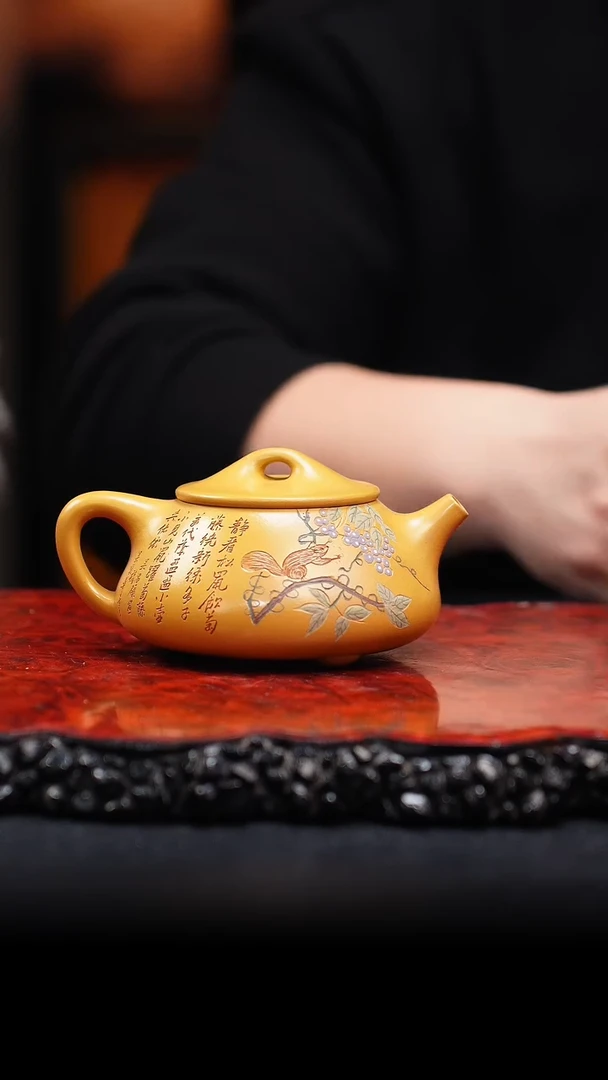 【闪购商品】紫砂茶壶69 石瓢,WSF,/////