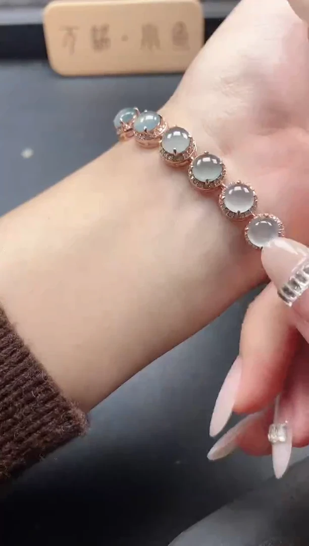 银S925镶嵌戒指翡翠51151