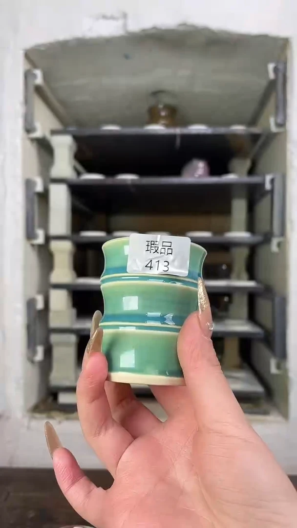 【闪购商品】摆件钧瓷手工茶器窑变