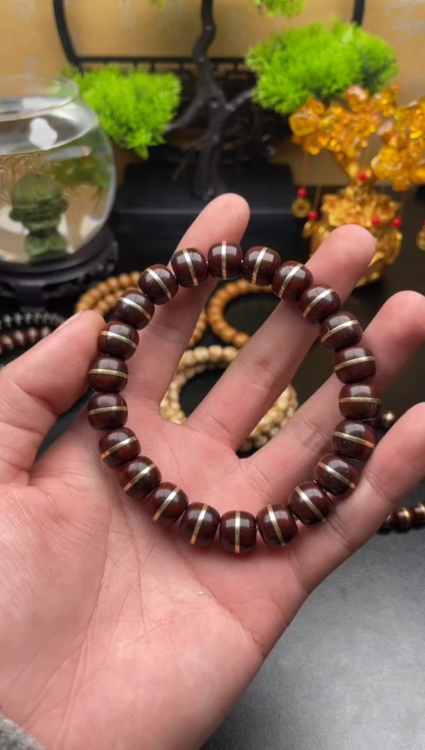 【闪购商品】紫金鼠手串紫金鼠一线天二代24