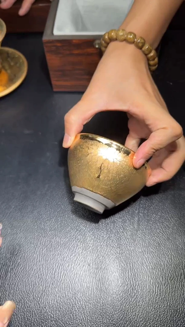 茶盏李英金油滴盏126