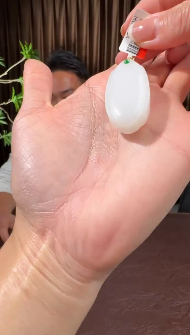 颈饰18K金镶嵌和田玉40康康11.14多样性拍一发一