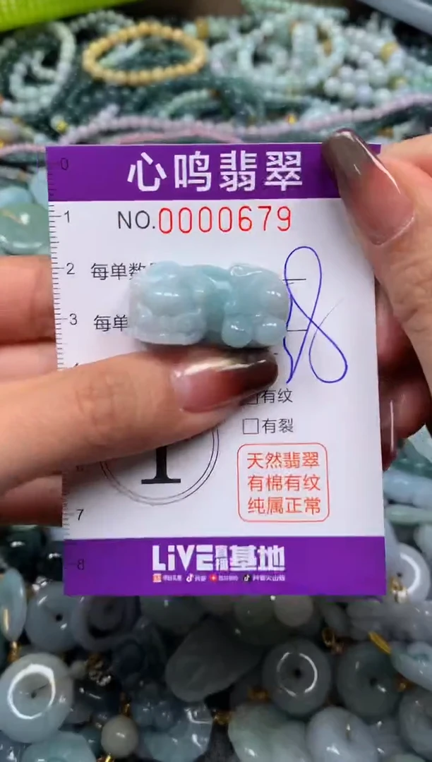 颈饰未镶嵌翡翠闪购00679