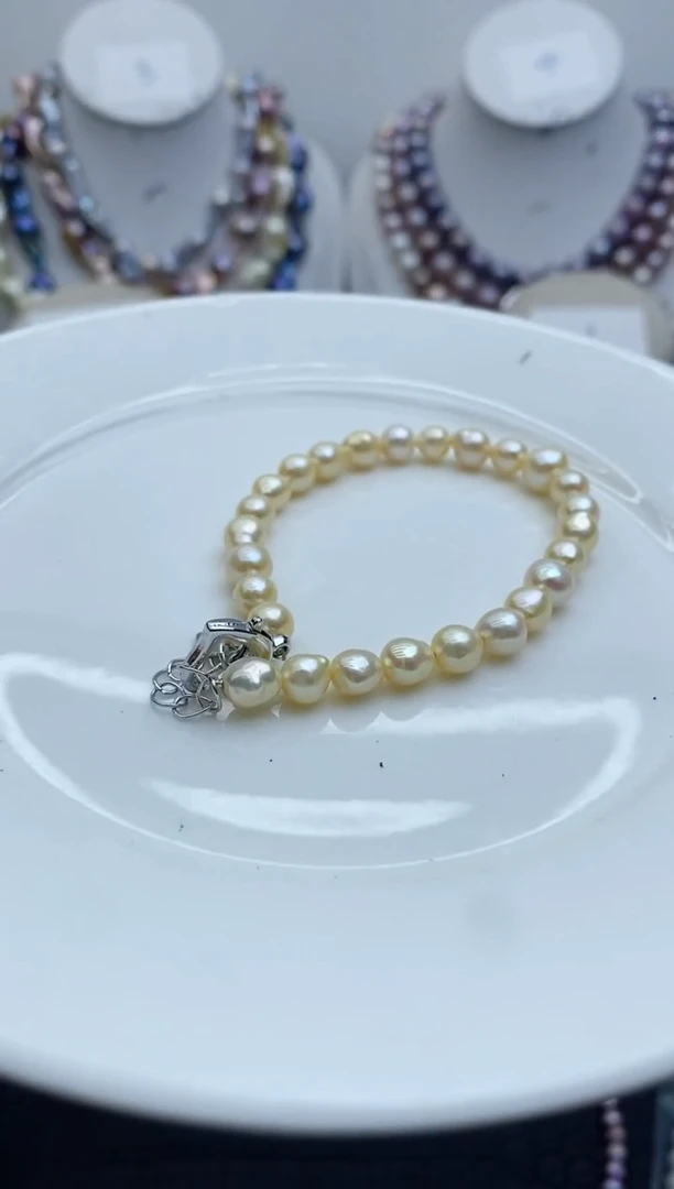 【闪购商品】淡水珍珠颈饰未镶嵌0223手链