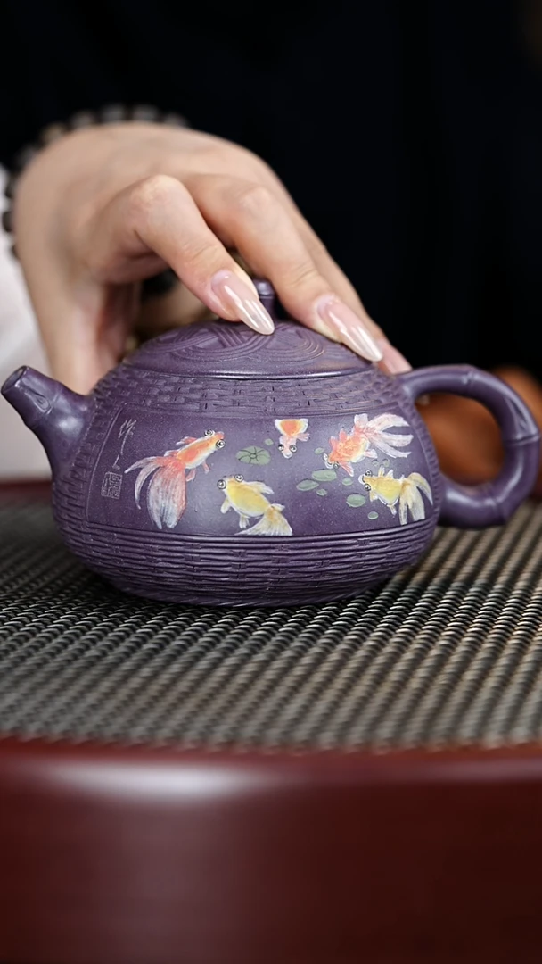 茶壶紫砂5JBZ霁堂砂西施