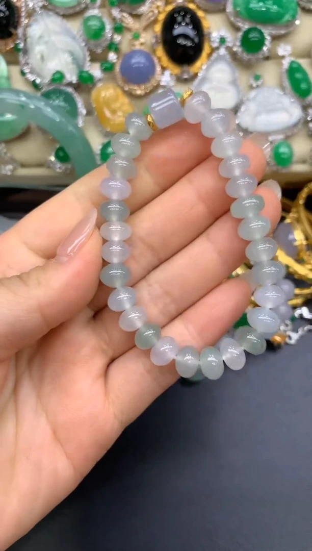 未镶嵌手串翡翠443-中国好珍宝