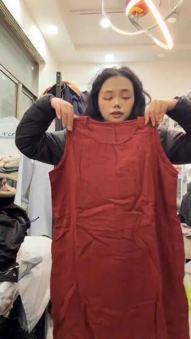 常规款NO退NO换 A 棉纱背心裙