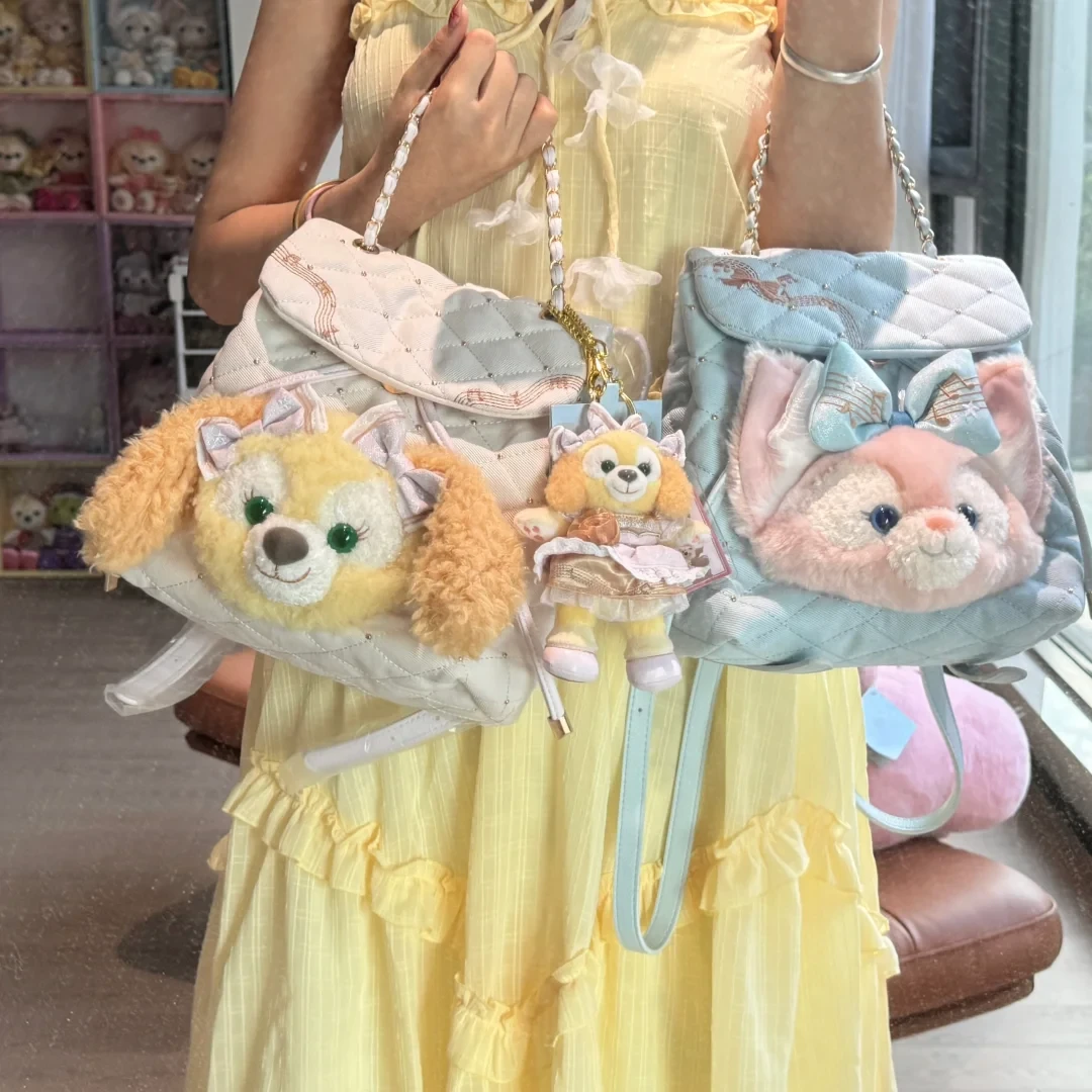 高定甜版少女星梦贝饼奈尔包双肩包抽绳小包包设计洛丽塔可书包