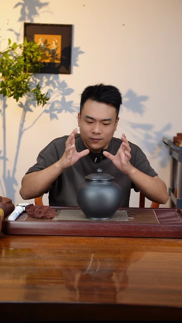 宜兴原矿紫砂茶叶罐