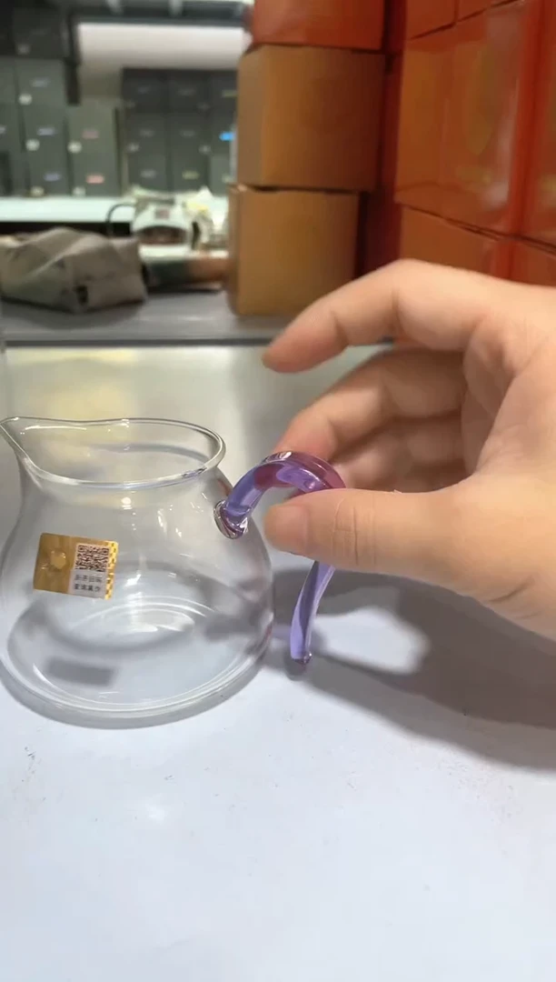 禾器/晶悦茶海/浅紫+禾器清禾杯一个装浅紫色*2