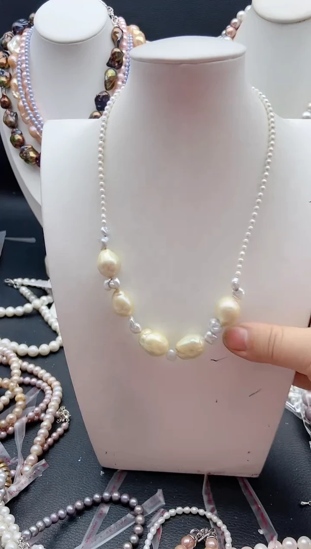 【闪购商品】淡水珍珠颈饰未镶嵌1