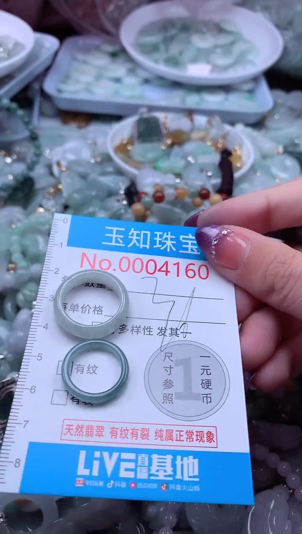 翡翠未镶嵌吊坠(不含链)4160